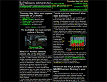 Tablet Screenshot of dainews.nu
